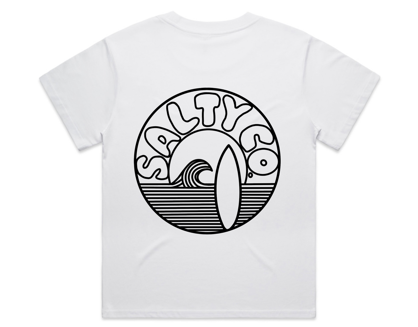Ladies Original White tee