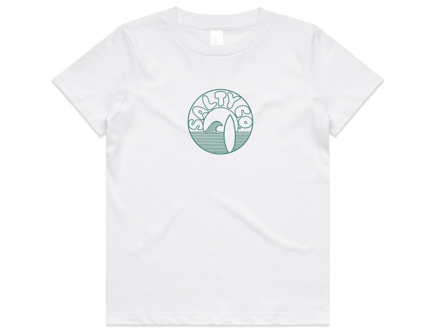 Grom Daisy YinYang White tee