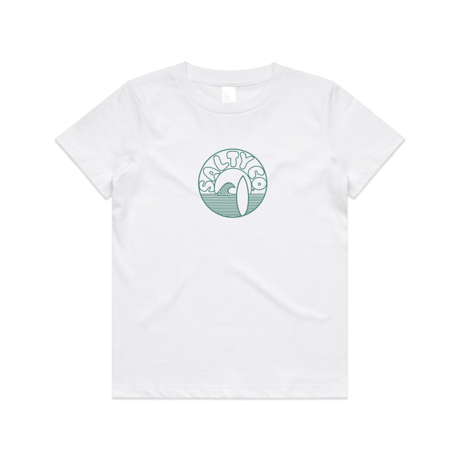 Grom Daisy YinYang White tee