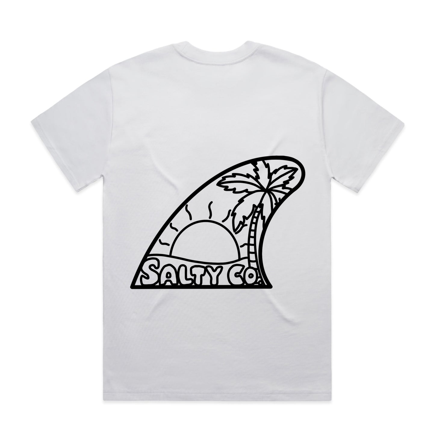 Men's Fin White tee