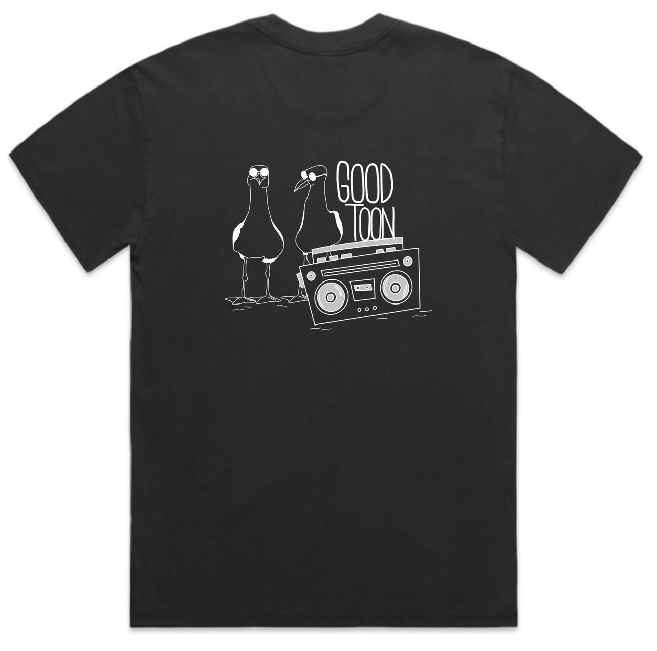 Men's Good Toon Black tee