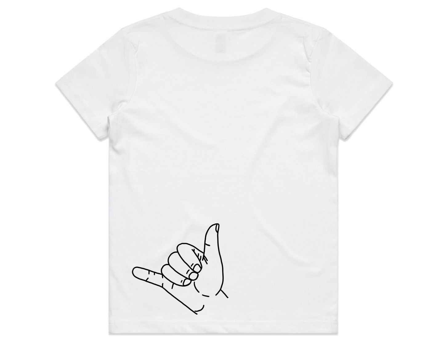 Grom Shaka White tee