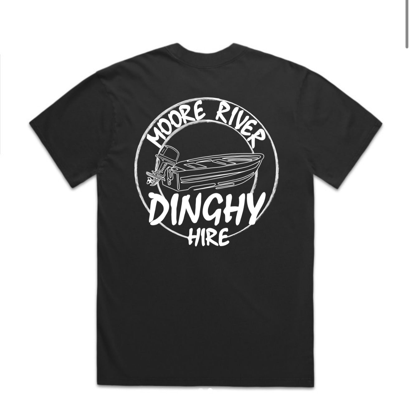 Moore River Dinghy Hire tee