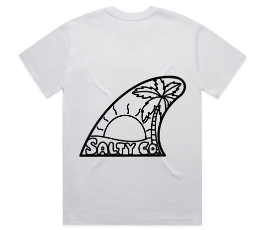 Men's Fin White tee