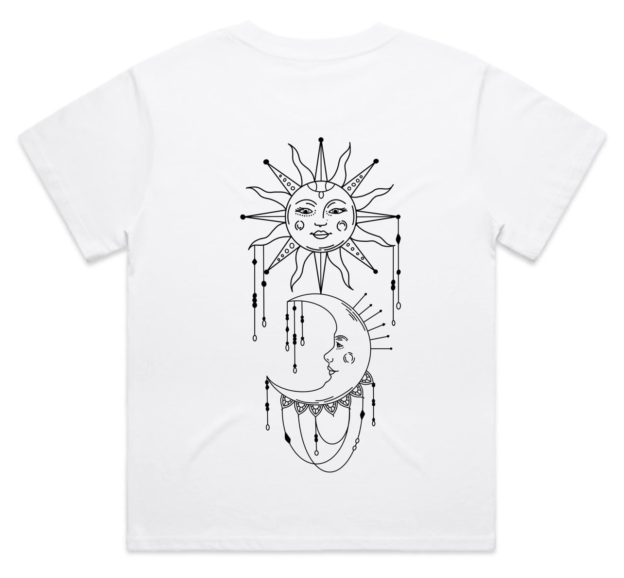 Ladies Hippie White tee